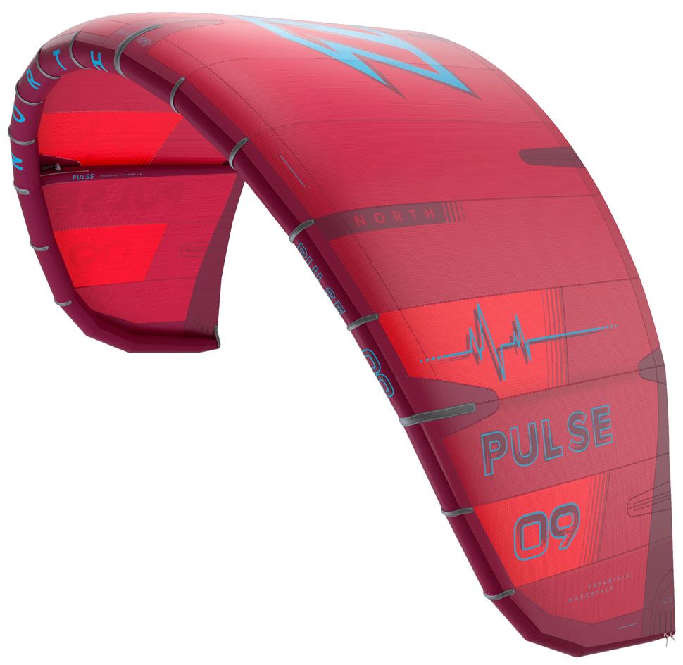 North Pulse Kite 2023 Red Allround / Freestyle kite