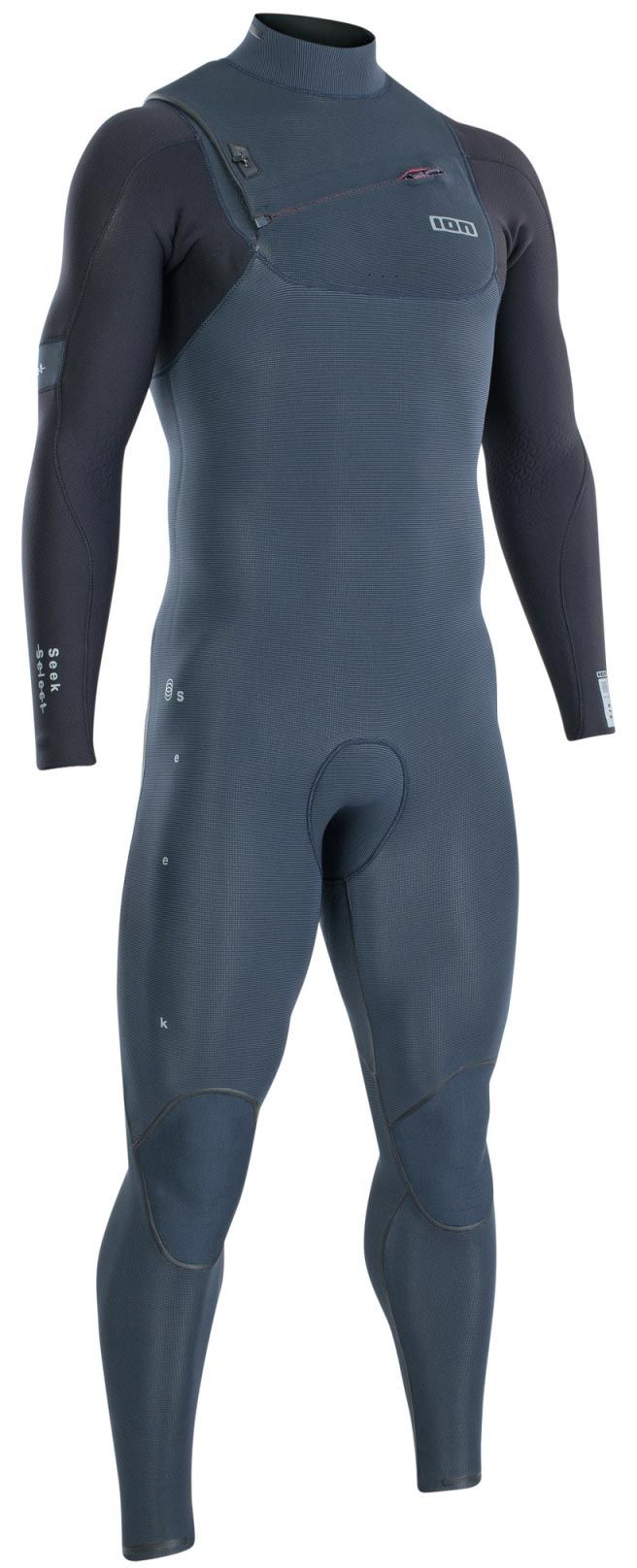 ION Seek Select 5/4 FZ Blauw 5mm wetsuit - Telstar Surf