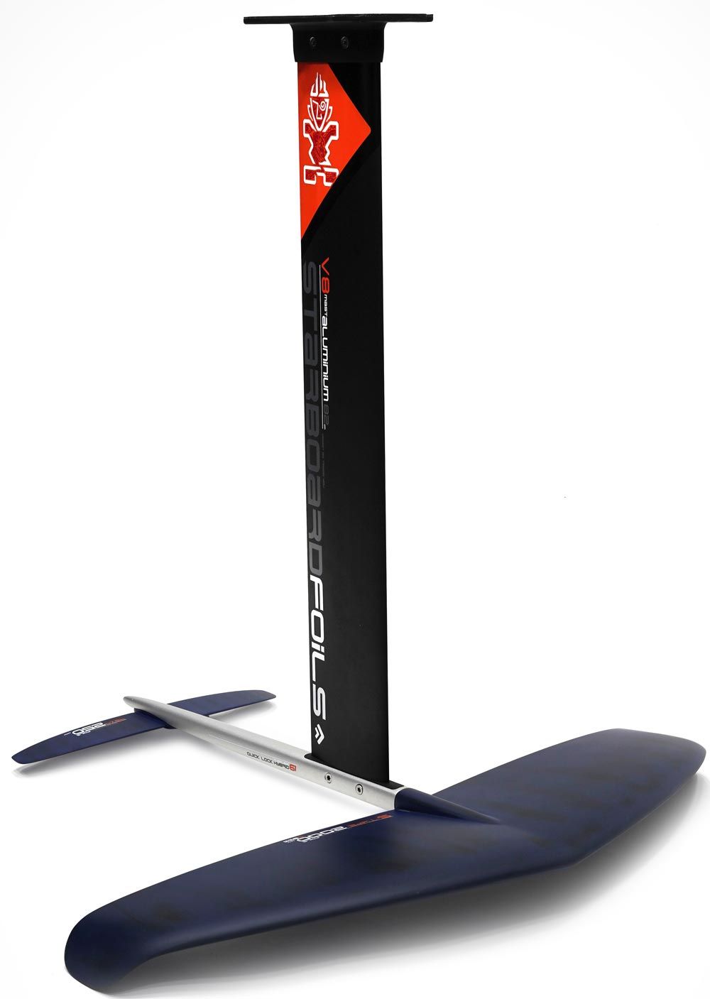 Starboard S-Type 2000 Glass Black 2024 Wingfoil - Telstar Surf