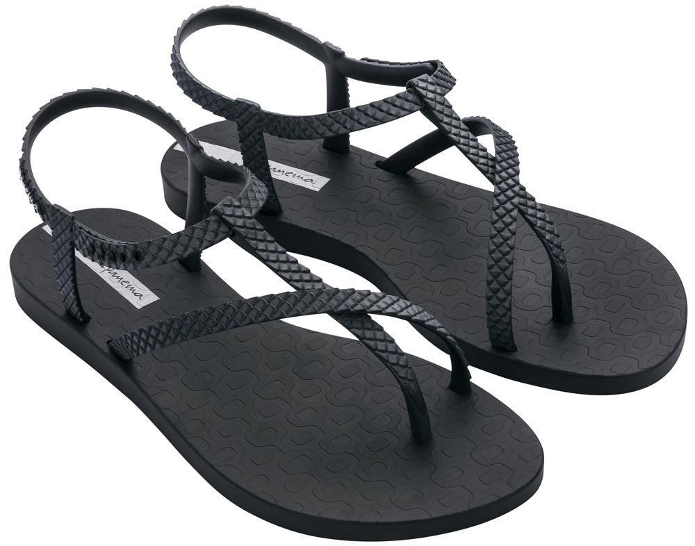 ボードワークス +y design weekend 10’6” ipanema Ipanema Class Wish Black Women's flip flop - Telstar Surf