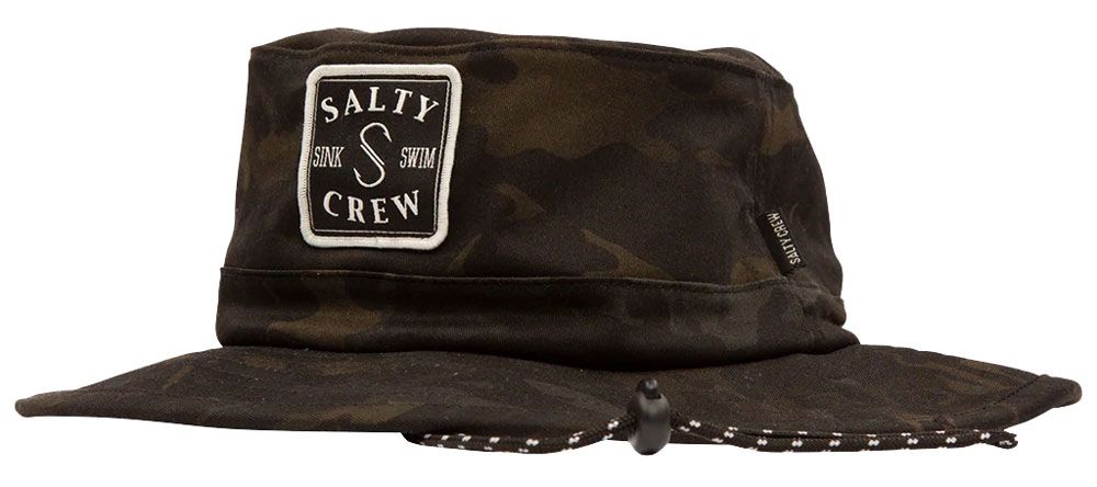 Salty Crew Men's Salty Crew Gray S-Hook Boonie Bucket Hat