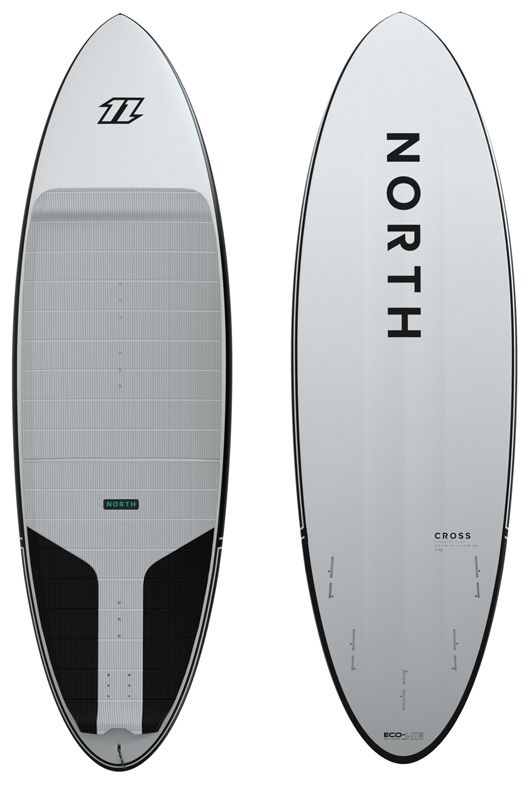 North Cross Surfboard 2023 White Directional kiteboard