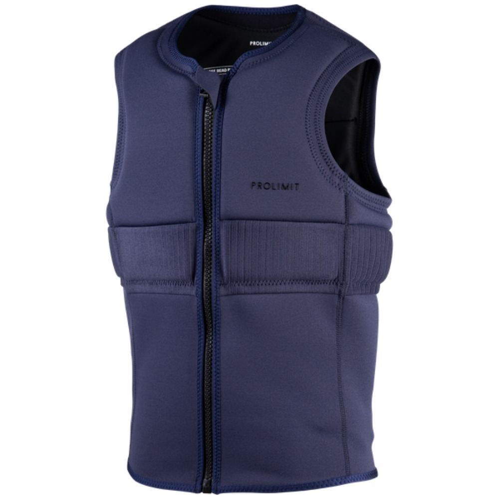 Prolimit Predator Half Padded Frontzip Blauw Half padded vest