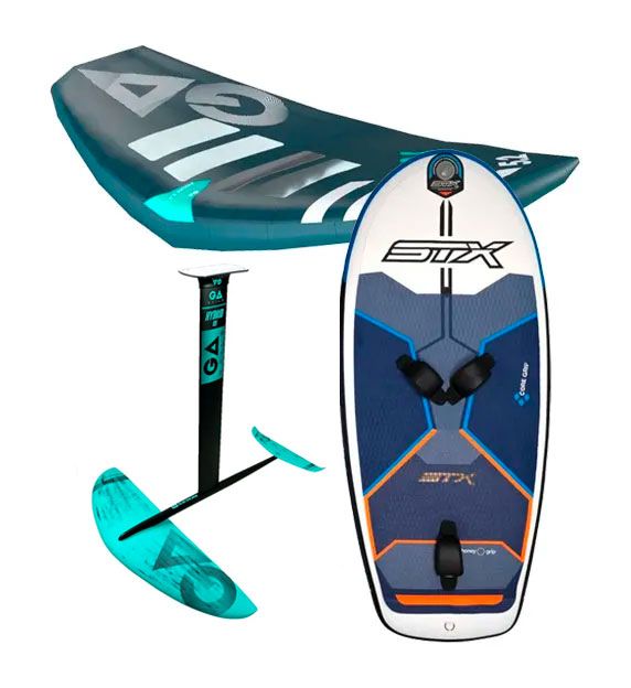ION Surf CORE Triple Bag Blue 2022 Kitesurf bag - Telstar Surf