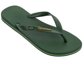Férfi Flop-flop Papucs Ipanema Clas Brasil II AD Green/yellow (80415