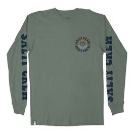 Salty Crew SUN WAVES PREMIUM L/S Grey 2023 T-shirt - Telstar Surf