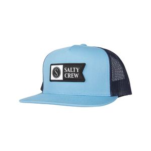 Salty Crew Stealth Trucker Hat - Charcoal / Black