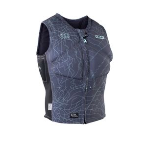 ION Vector Amp Front Zip Blue Half padded vest - Telstar Surf