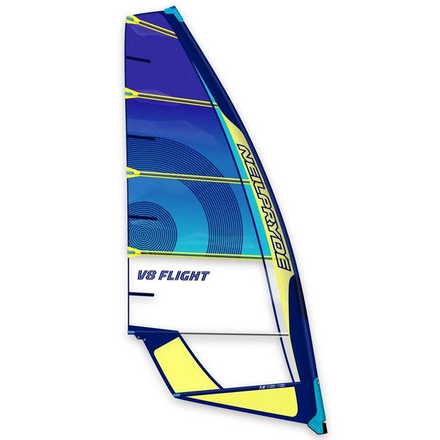 Neilpryde V8 Flight 2021 Yellow Windfoil sail - Telstar Surf