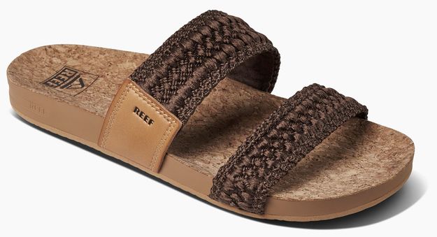 Reef CUSHION VISTA THREAD Brown Women's flip flop - Telstar Surf