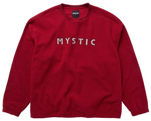 Mystic The Heat Box Crew Red 2023 Sweat & vest - Telstar Surf