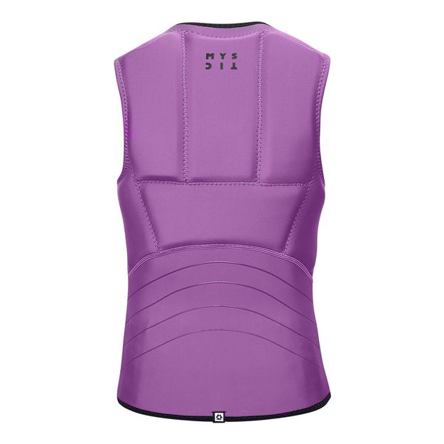 Mystic Star Impact Vest Fzip Women Paars Half padded vest