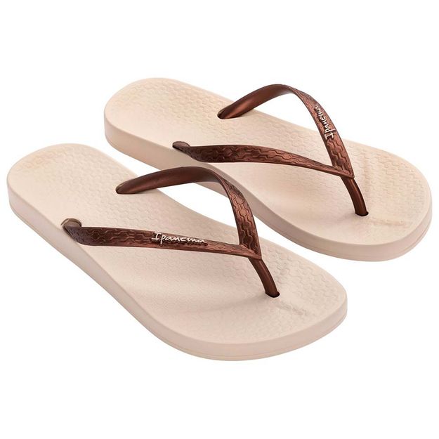 Ipanema Anatomic Tan Pink Women s flip flop Telstar Surf