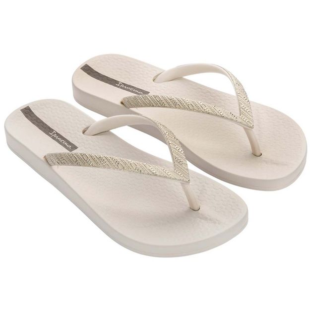 Ipanema Anatomic Mesh Beige Women's flip flop - Telstar Surf