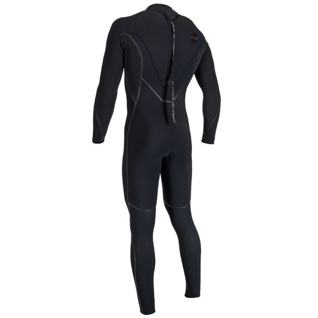 O'Neill Hyperfreak Fire 5/4+ Back Zip Full Zwart 5mm wetsuit