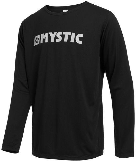 Onhandig spuiten Oprichter Mystic Star LS Quickdry Zwart 2023 Heren lycra shirt - Telstar Surf