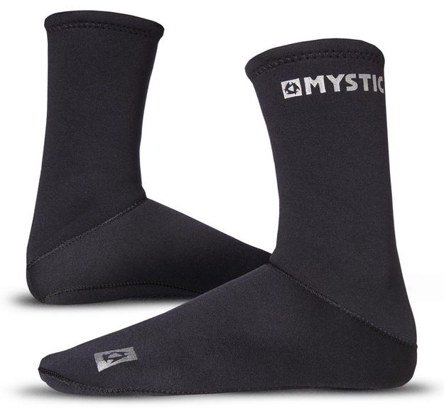Mystic Socks Neo Dry Zwart 2023 Surfsok - Telstar