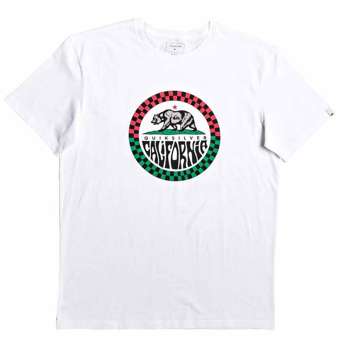 quiksilver california t shirt