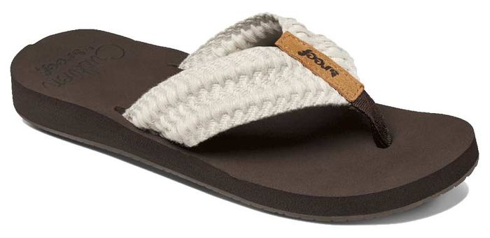 reef cushion threads flip flops