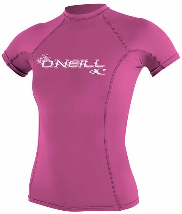 Dusty Blue Surf O/'Neill Basic Skins S//S Rashguard T-Shirt